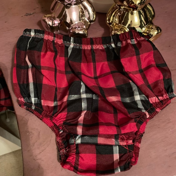 Beautiful Holiday Red Dress and Bloomer - Picture 4 of 5